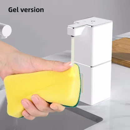 Automatic Touchless Foaming Soap Dispenser - 380ml USB Rechargeable with 4 Adjustable Levels, Eco-Friendly Design